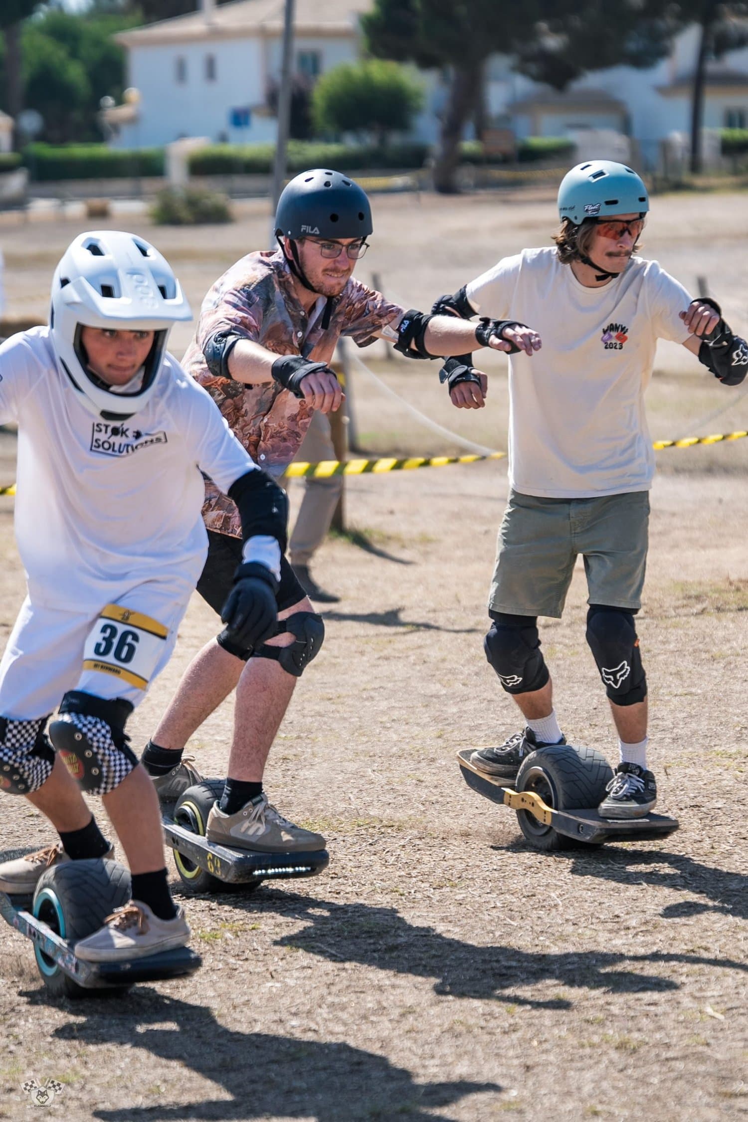 Rider racing at OWARace